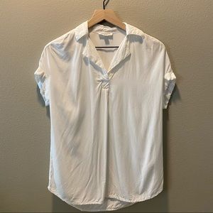 Beach Lunch Lounge- collared shirt- XS